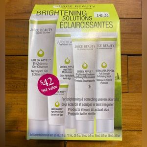 Juice Beauty Brightening Soluntions 5 Pc Kit-Travel Size -*New